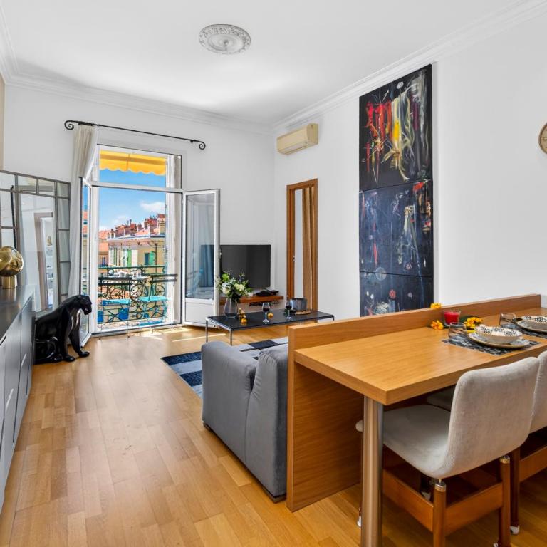 LE MALTE - Splendide 2 pièces dans Palace - Carré d'Or Menton - Appartamento Deluxe con 1 Camera da Letto e Vista Città - 18