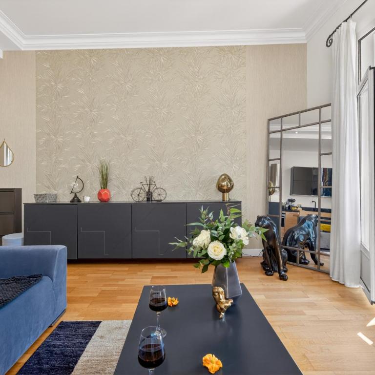 LE MALTE - Splendide 2 pièces dans Palace - Carré d'Or Menton - Appartamento Deluxe con 1 Camera da Letto e Vista Città - 5
