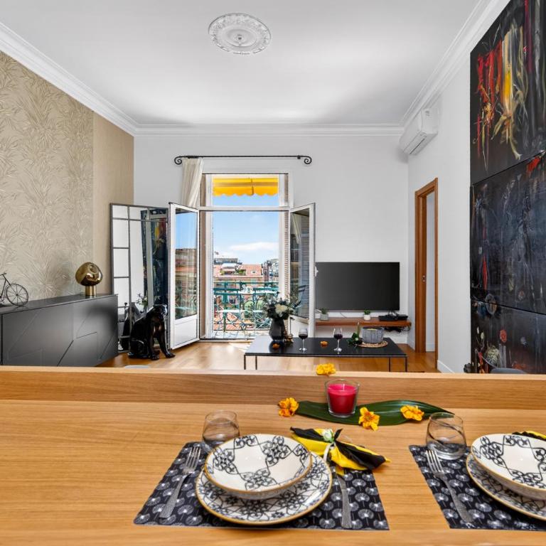 LE MALTE - Splendide 2 pièces dans Palace - Carré d'Or Menton - Appartamento Deluxe con 1 Camera da Letto e Vista Città - 20