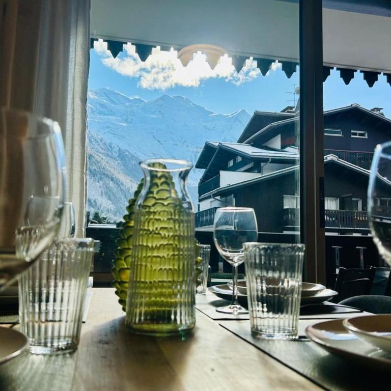 Renovated flat with Mont Blanc's view Parking - Appartamento - 18