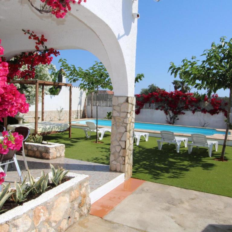 Casa cerca del mar con piscina privada, wifi gratuito, aire acondicionado opcional y se admiten mascotas - ES-184-7 - Villa - 24