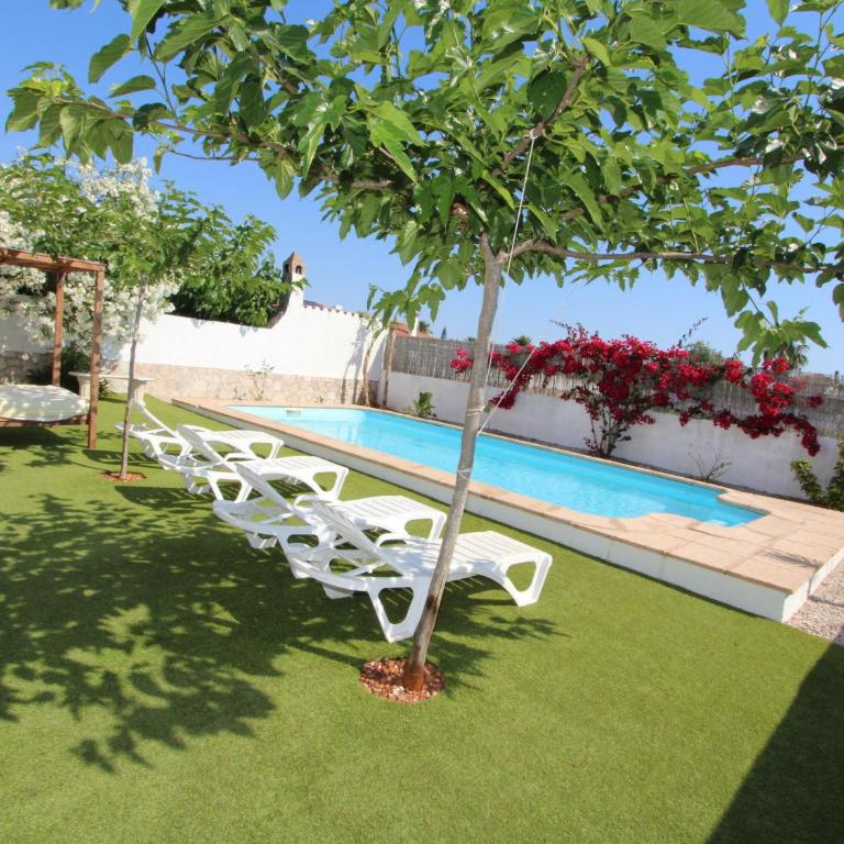 Casa cerca del mar con piscina privada, wifi gratuito, aire acondicionado opcional y se admiten mascotas - ES-184-7 - Villa - 25