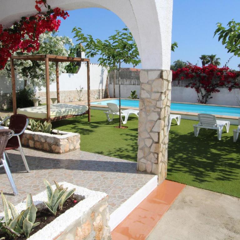 Casa cerca del mar con piscina privada, wifi gratuito, aire acondicionado opcional y se admiten mascotas - ES-184-7 - Villa - 28