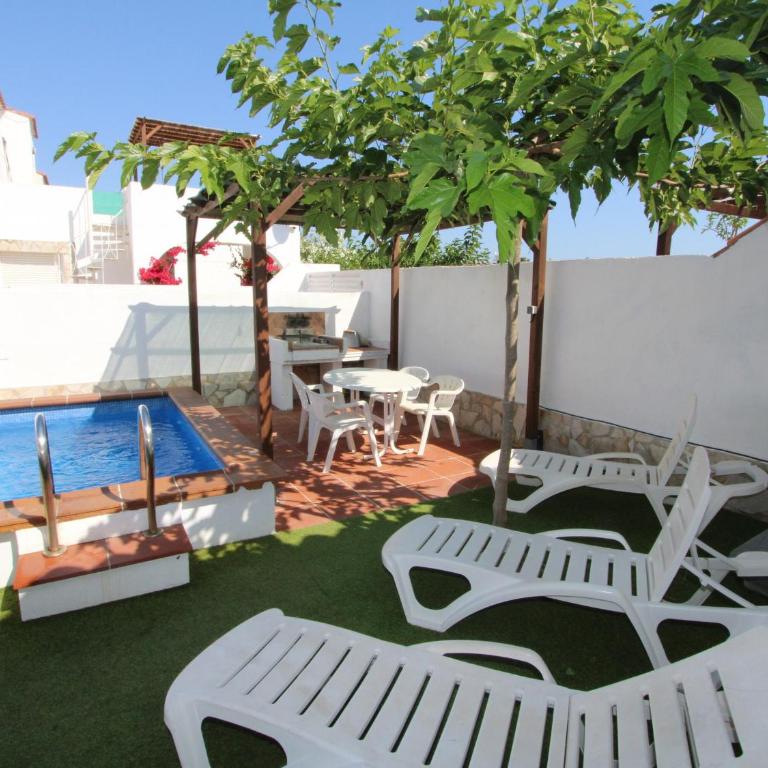 Casa familiar cerca del mar con piscina privada, WiFi, aire acondicionado, admiten mascotas - ES-184-47 - Villa - 27