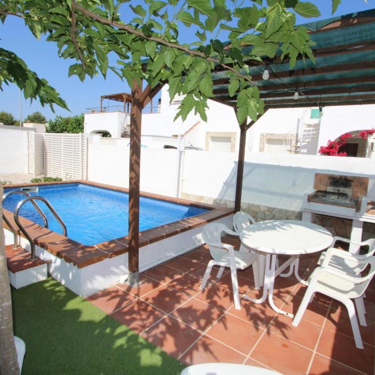 Casa familiar cerca del mar con piscina privada, WiFi, aire acondicionado, admiten mascotas - ES-184-47 - Villa - 29