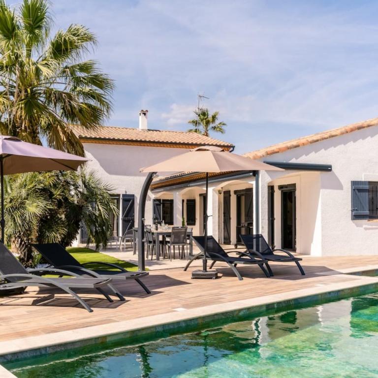 Villa Margot stunning pool beach 500 m - Villa - 17