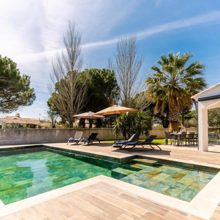 Villa Margot stunning pool beach 500 m - Villa - 38