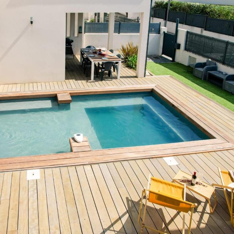 Villa Azura villa familiale piscine à jets - plage - Villa - 47