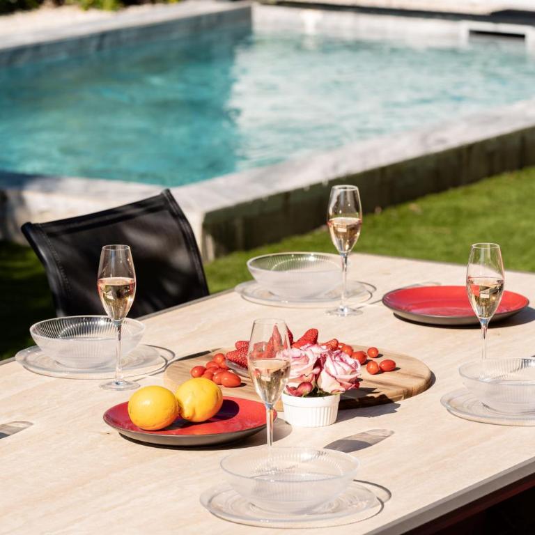 2 Villas Plage Piscines Groupe - Villa - 58
