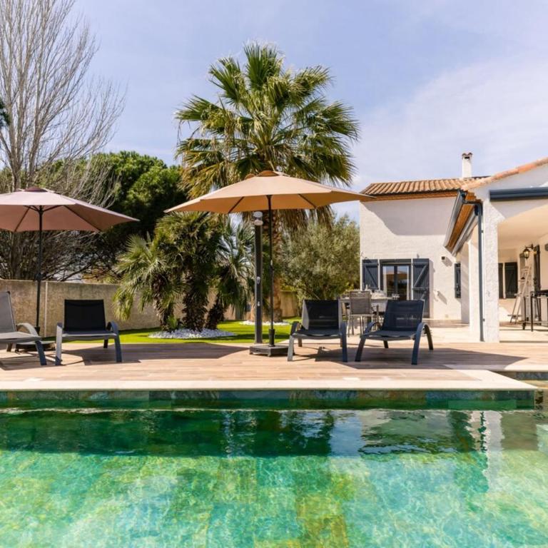 Villa Margot stunning pool beach 500 m - Villa - 7