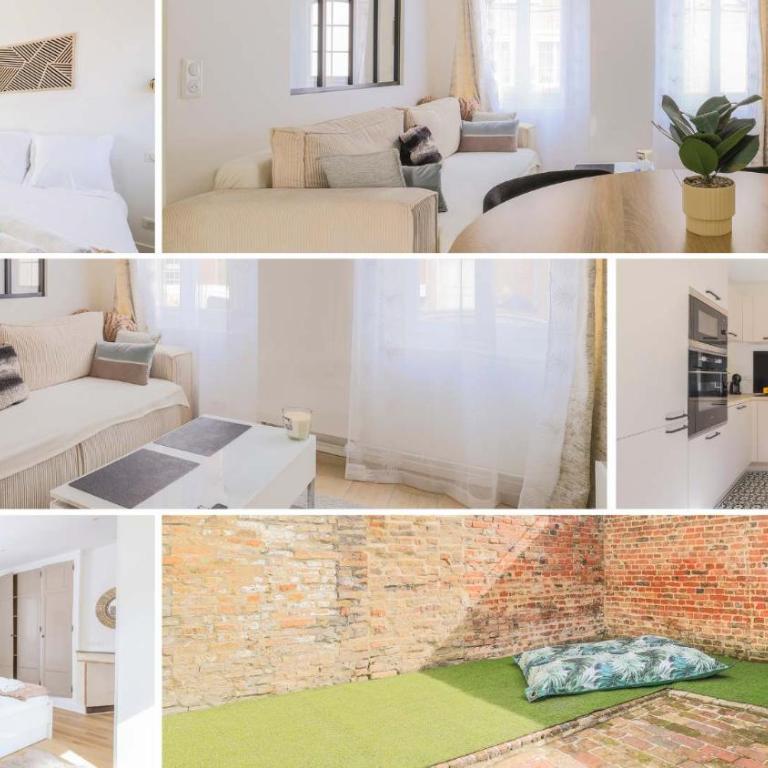 Le Castille - Modern Garden 10 mins from Amiens station - Appartement - 2