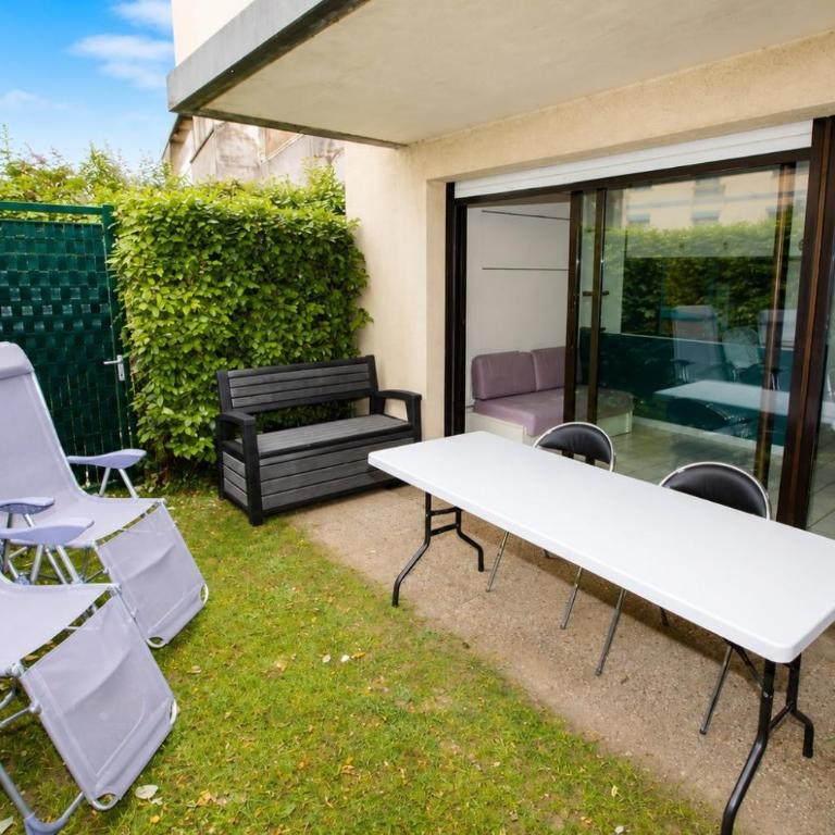 Appartement Le Touquet - Jardin - One-Bedroom Apartment with Garden - 8