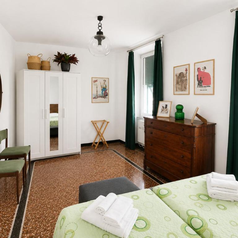 Designer 2 bedroom-AC apartment in the Center of Genoa - Two-Bedroom Family Apartment - 21