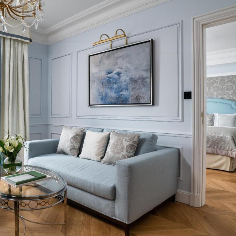 Beau-Rivage Palace - Deluxe Doppelzimmer mit Gartenblick - 6