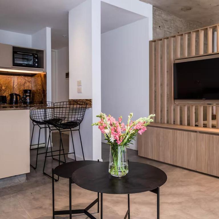 BT Homes Moderno Studio en Recoleta - Estudio Deluxe con cama grande - 11