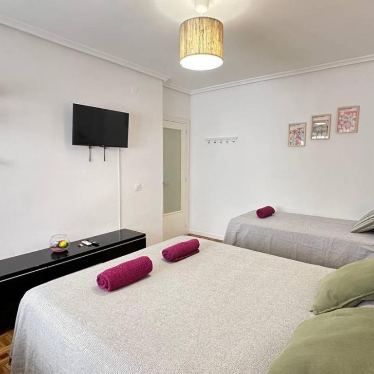 Habitaciones en Ferrocarril - Chambre Triple avec Salle de Bains Commune - 2