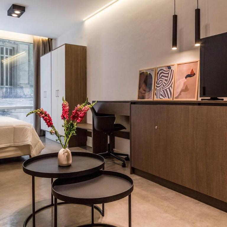 BT Homes Moderno Studio en Recoleta - Estudio Deluxe con cama grande - 20