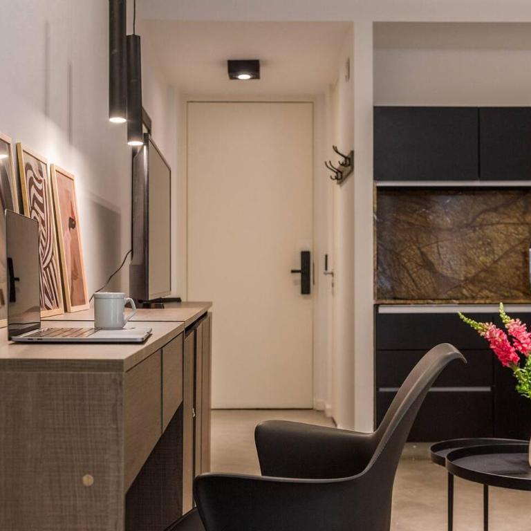 BT Homes Moderno Studio en Recoleta - Estudio Deluxe con cama grande - 30