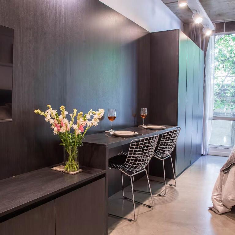 BT Homes Moderno Studio en Recoleta - Estudio Deluxe con cama grande - 3