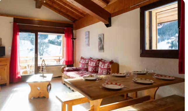 11 Appartements LE CHALET DU PLESSIS de 2 à 10 personnes au cœur du village - Appartement 3 Chambres avec Vue sur la Montagne - 9