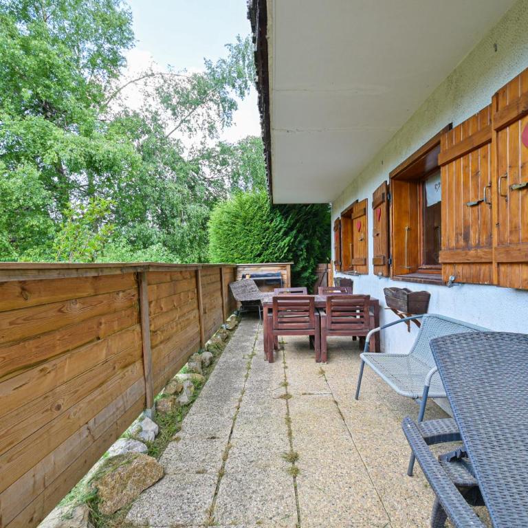 Appartement rez-de-jardin-La Clusaz - Deluxe-Apartment mit 2 Schlafzimmern und Gartenblick - 17