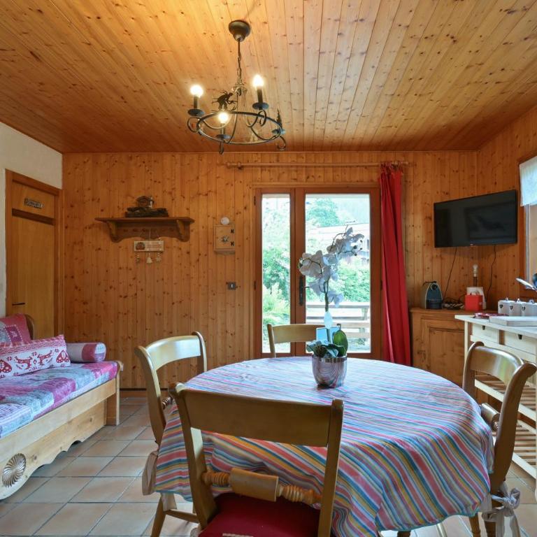 Appartement rez-de-jardin-La Clusaz - Deluxe-Apartment mit 2 Schlafzimmern und Gartenblick - 14