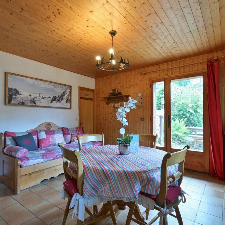 Appartement rez-de-jardin-La Clusaz - Deluxe-Apartment mit 2 Schlafzimmern und Gartenblick - 3
