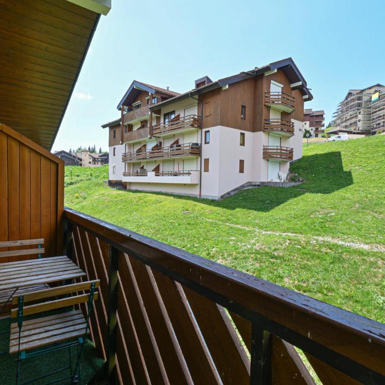 Appt Le charvin Manigod La Clusaz - Appartement 1 Chambre Supérieur avec Balcon - 10