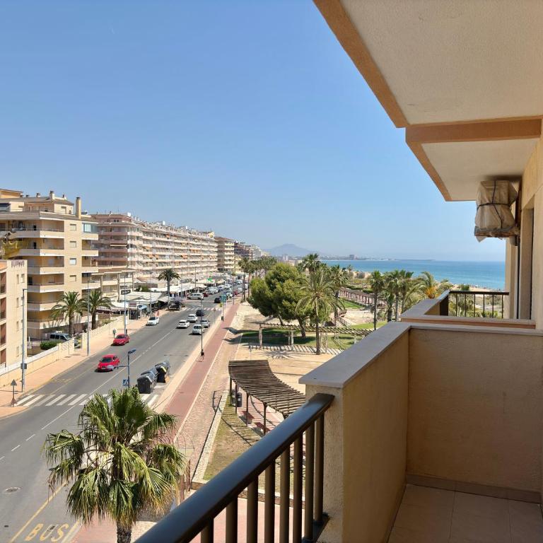 Apartamento en Peñíscola con terraza, piscina y vistas al mar, Zona Papa Luna - Apartamento de 2 dormitorios - 15