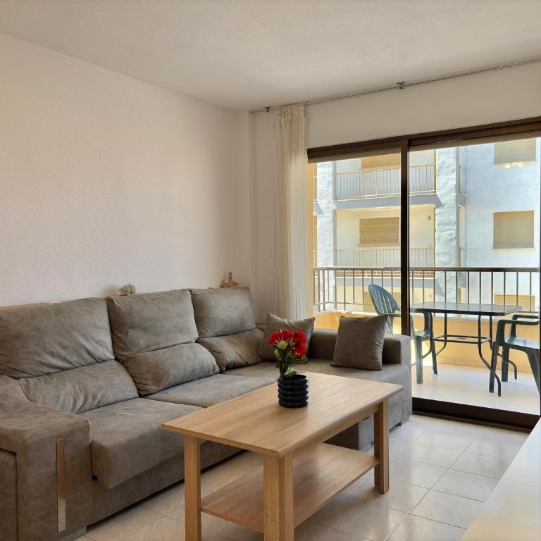 Apartamento en Peñíscola con terraza, piscina y vistas al mar, Zona Papa Luna - Apartamento de 2 dormitorios - 23