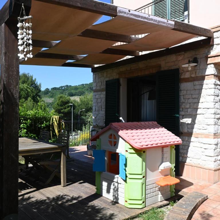 S370 - Sirolo, villetta con giardino e aria condizionata - Appartamento con 3 Camere da Letto - 20