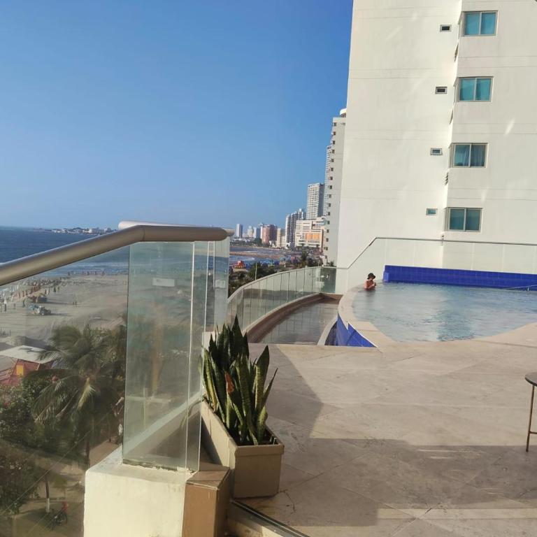 Departamento de lujo con vista al mar en Bocagrande - One-Bedroom Apartment - 8