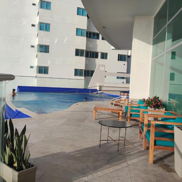 Departamento de lujo con vista al mar en Bocagrande - One-Bedroom Apartment - 15