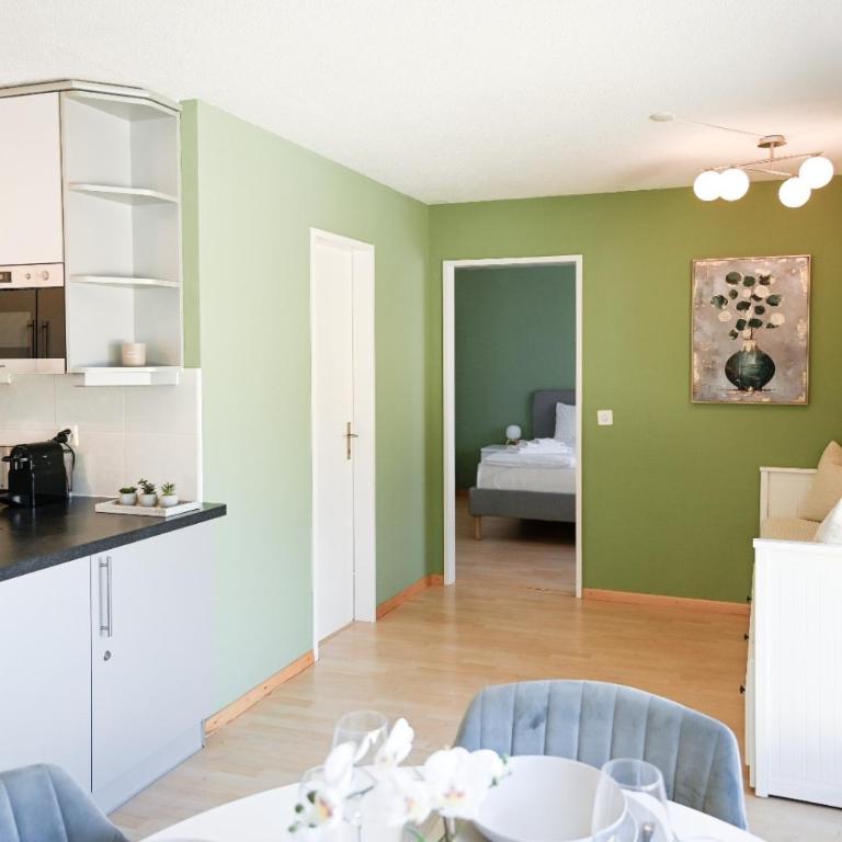 Cozy Swiss Apartment - City & Mountain view - Apartment mit 1 Schlafzimmer - 4