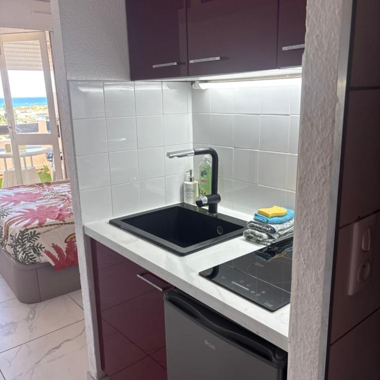 SHOWTIME NATURISTE PORT NATURE 6 parking privé clim ascenseur vue mer - Appartamento con 1 Camera da Letto - 13