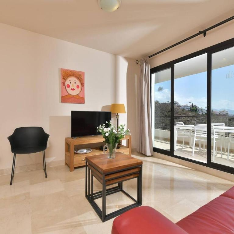 Apartamento con vistas al mar lateral en Torrox Costa - Apartamento con balcón - 2