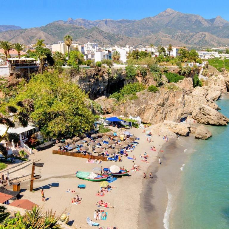 Apartamento con vistas al mar lateral en Torrox Costa - Apartamento con balcón - 15