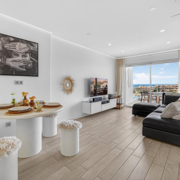 OCEAN GARDEN Sunset & Sunrise - heated pool - AC - lounge zone - Appartement 2 Chambres avec Terrasse et Vue sur la Mer - 7