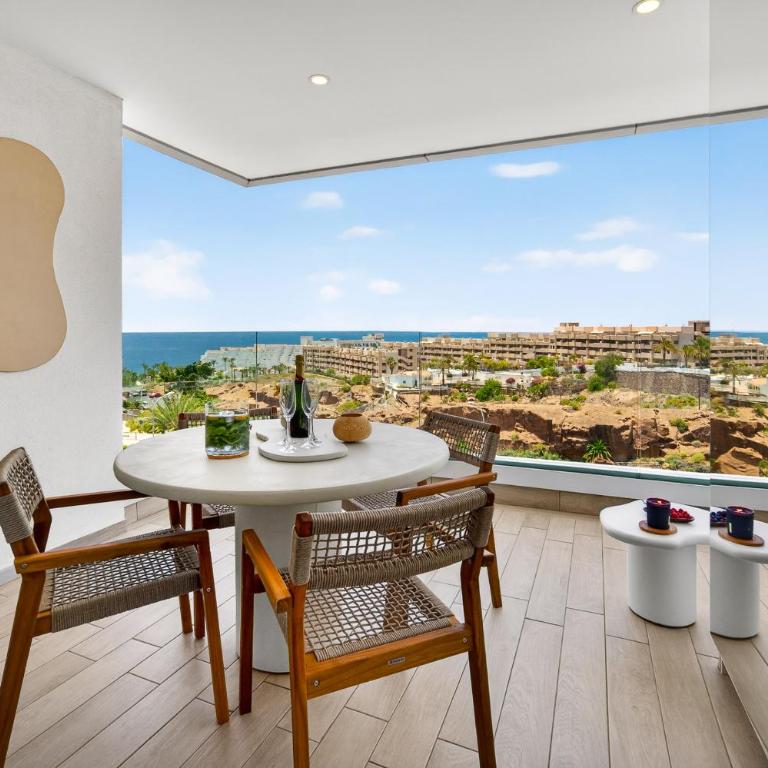 OCEAN GARDEN Sunset & Sunrise - heated pool - AC - lounge zone - Appartement 2 Chambres avec Terrasse et Vue sur la Mer - 1