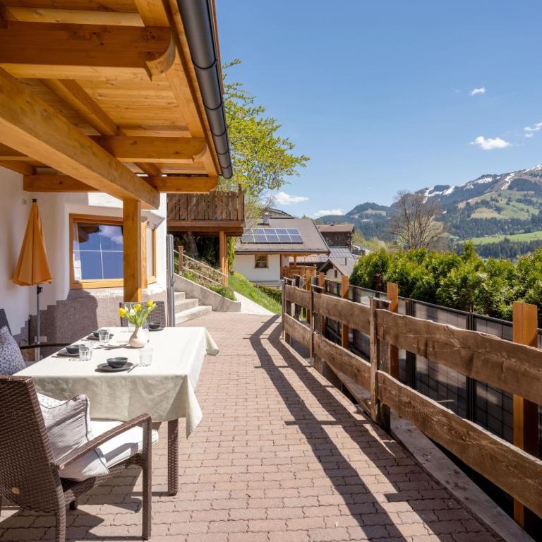 Sonnplatzl Appartement Kirchberg - Apartment mit 1 Schlafzimmer und Terrasse - 12