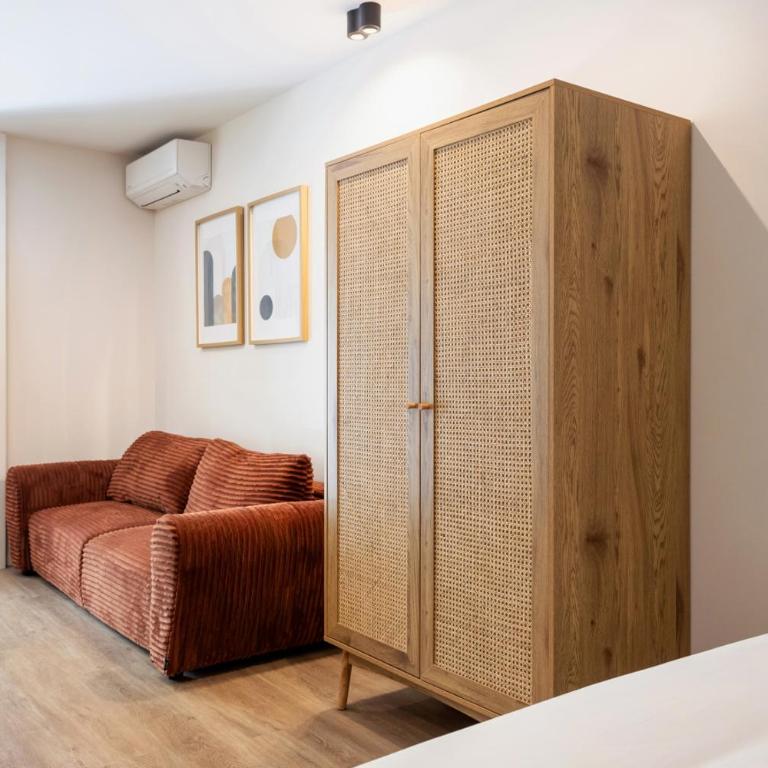 Villa Charles Péguy - Studios & Apparts - Jardin - Climatision - Studio Lit King-Size avec Canapé-Lit - 2