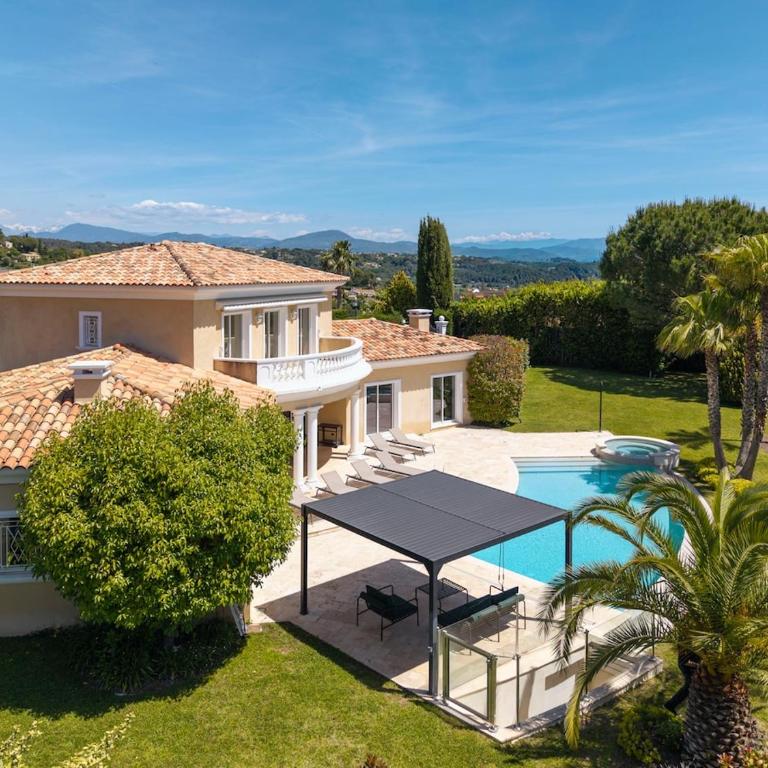 L'Ecrin Azur - Pool and Jacuzzi in St Paul de Vence - Villa - 5