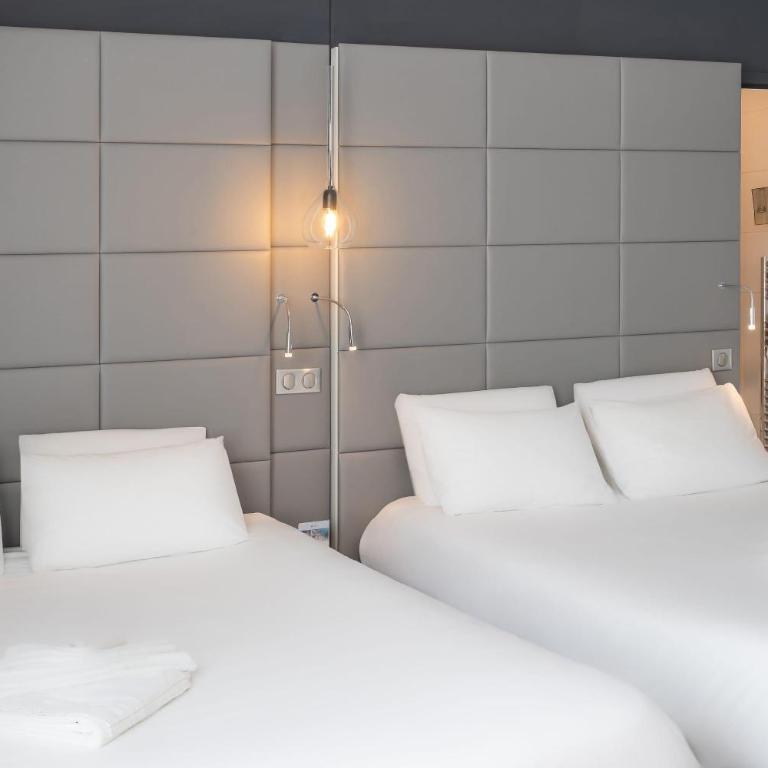 Best Western Dijon Centre Gare - Chambre Familiale 2 Lits Queen-Size - Non-Fumeurs - 4