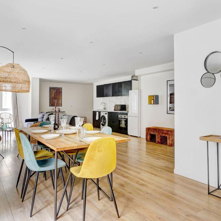 Home 4-Bedroom by Buttes Chaumont - 12 Guests - Appartement - 2