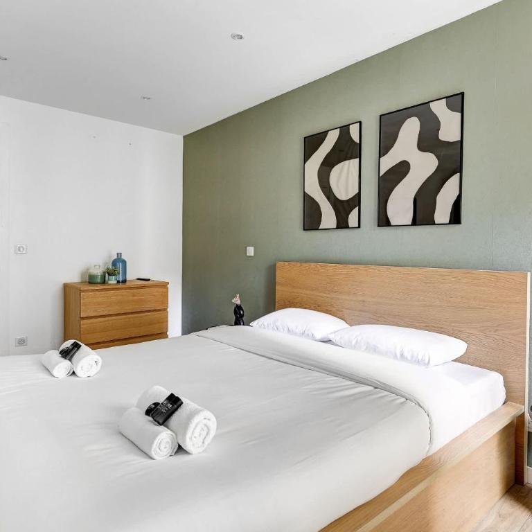 Home 4-Bedroom by Buttes Chaumont - 12 Guests - Appartement - 6