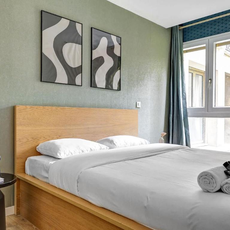 Home 4-Bedroom by Buttes Chaumont - 12 Guests - Appartement - 12