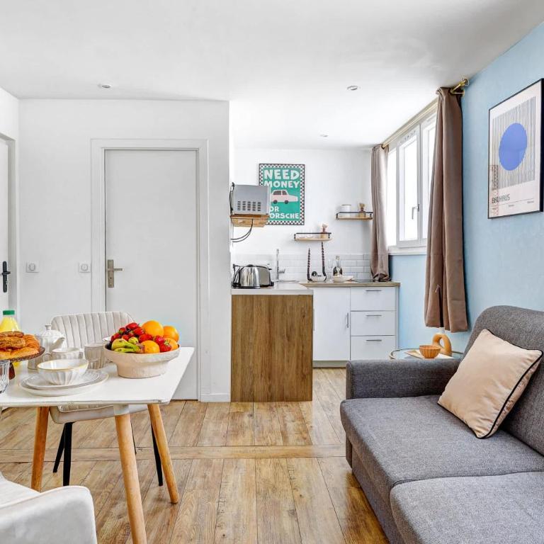 Appartement chaleureux proche Buttes-Chaumont - Appartement - 5
