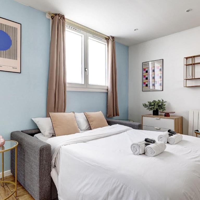 Appartement chaleureux proche Buttes-Chaumont - Appartement - 9