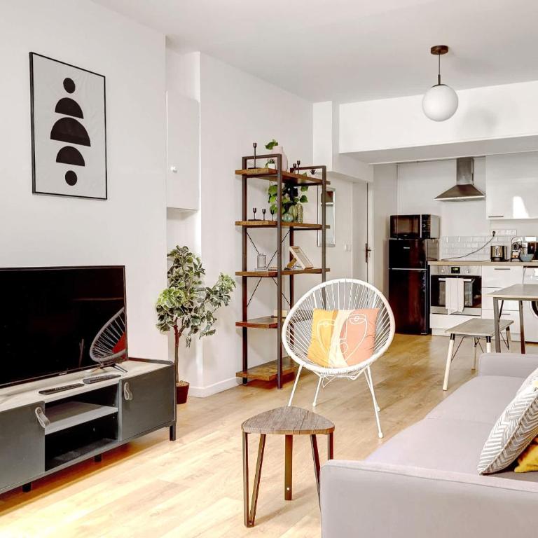 Appartement chic et cosy - 4P Parc de la Villette - Apartment - 1