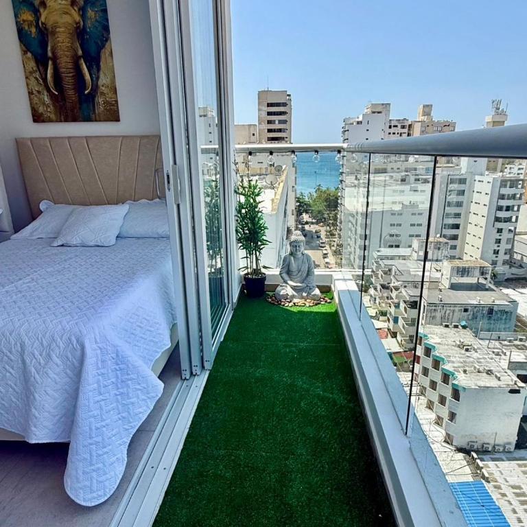 Apartamento en Rodadero, elegante y amplio a una cuadra del mar - Apartamento de 2 dormitorios - 13